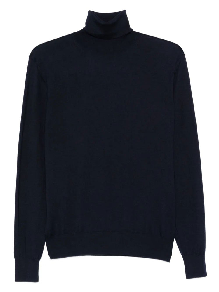 PULL COL ROULE CACHEMIRE LAINE