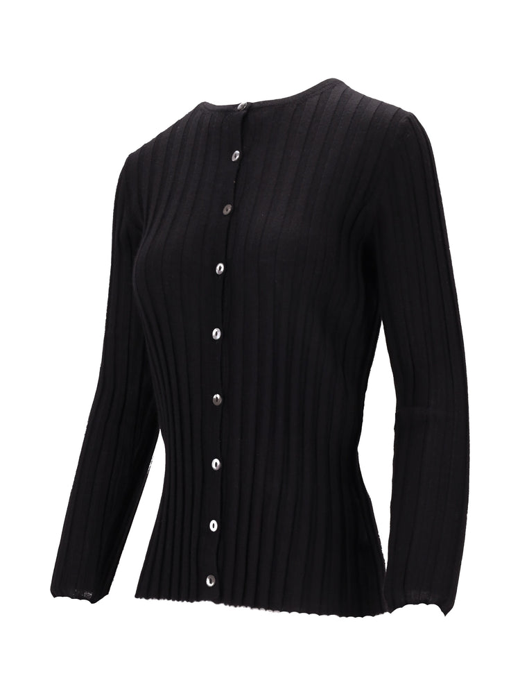 CARDIGAN Cashmere+seta