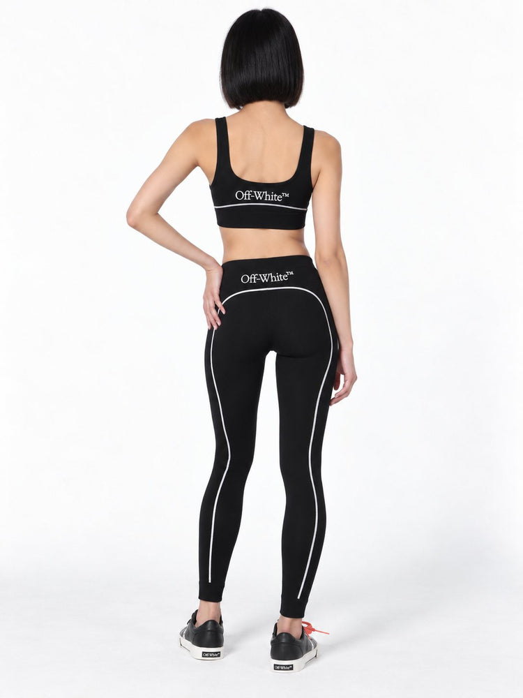OFF STAMP SEAMLESS BRA