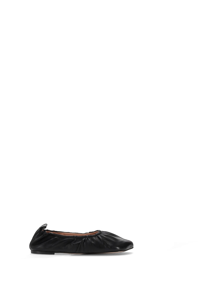 OBLIQUA SOFT BALLERINAS - Calfskin Leather