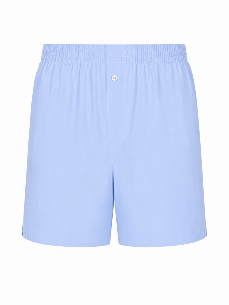 cotton buttoned shorts