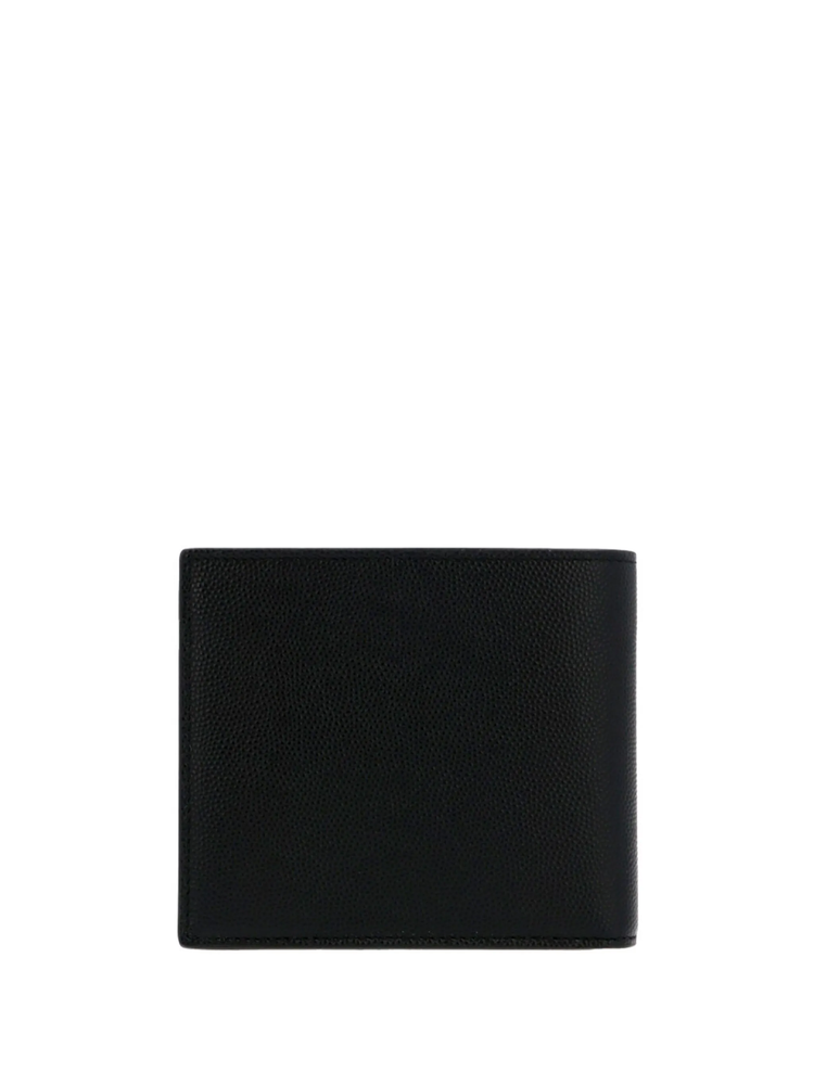 Paris logo-print leather wallet