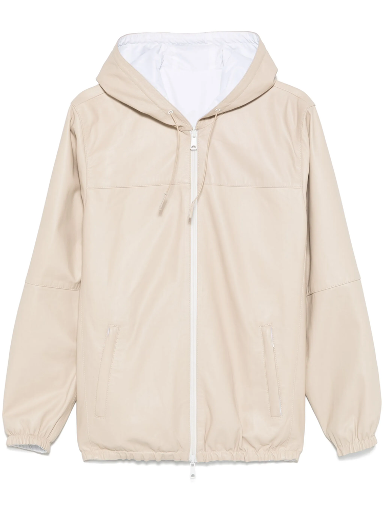 Mitra leather jacket