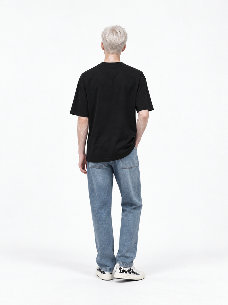 DRAWSTRING BAGGY JEAN