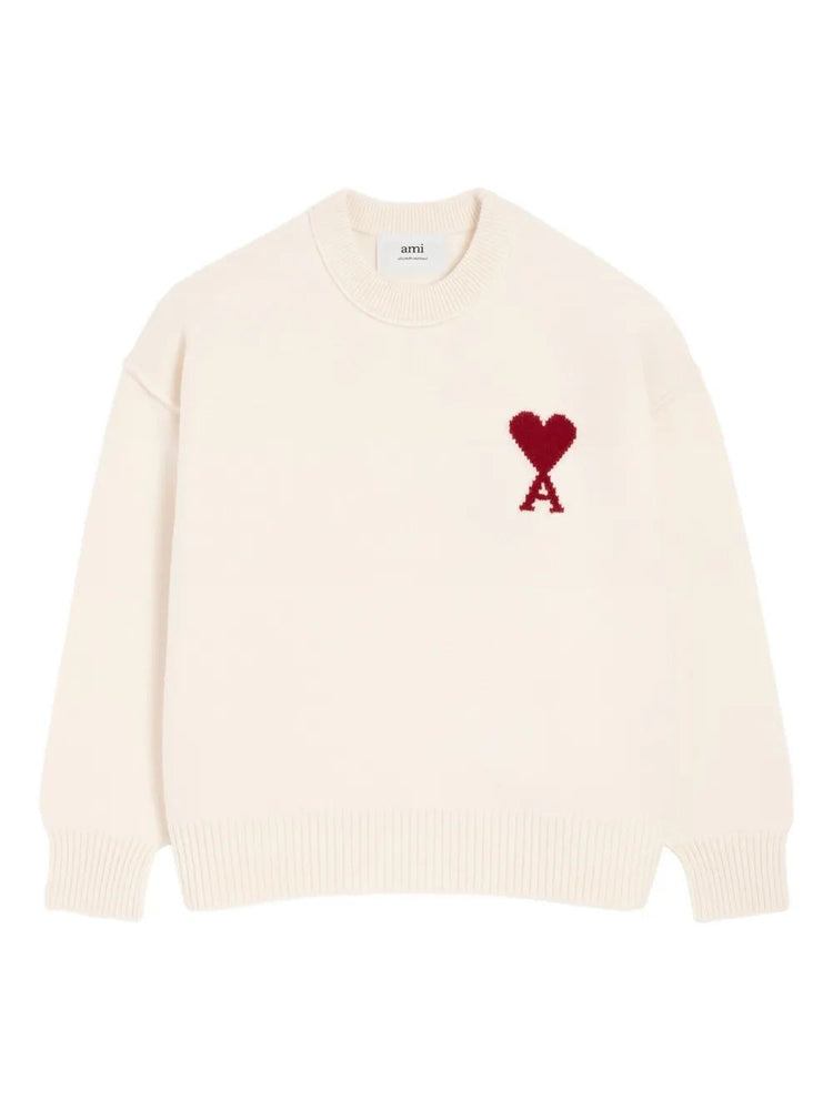 PULL COL ROND AMI DE COEUR