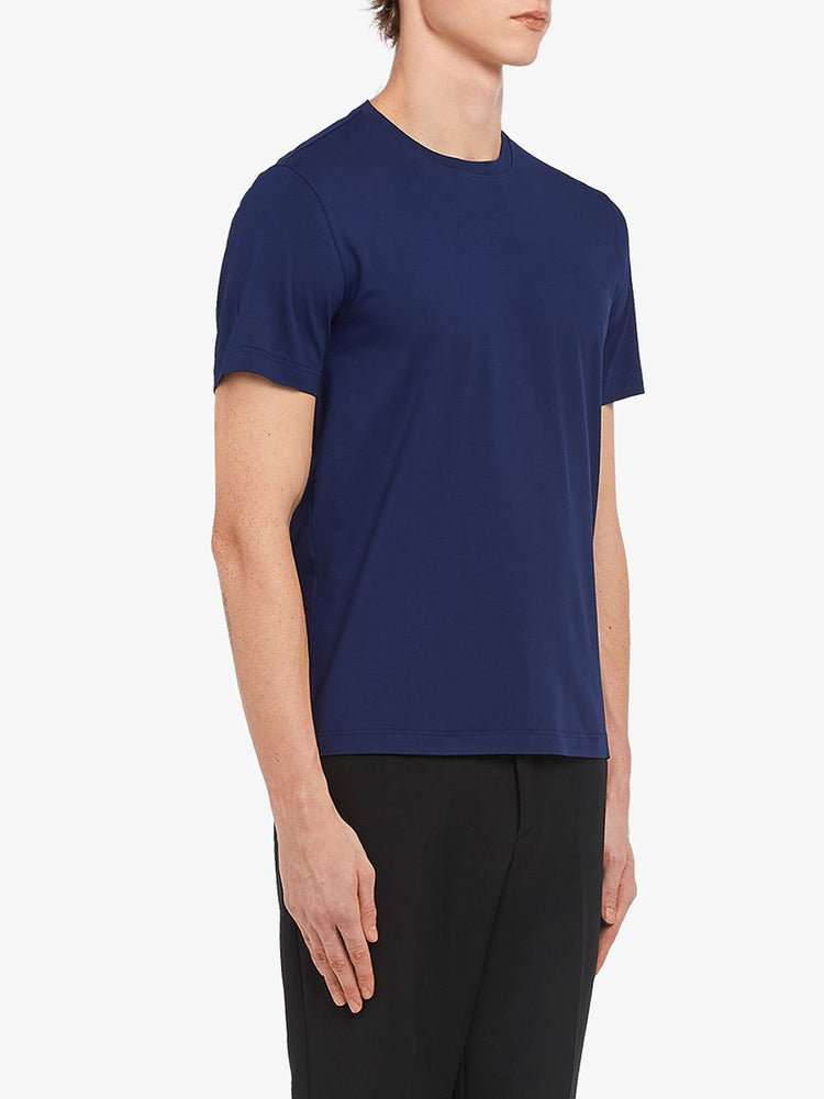 classic fitted t-shirt denim color