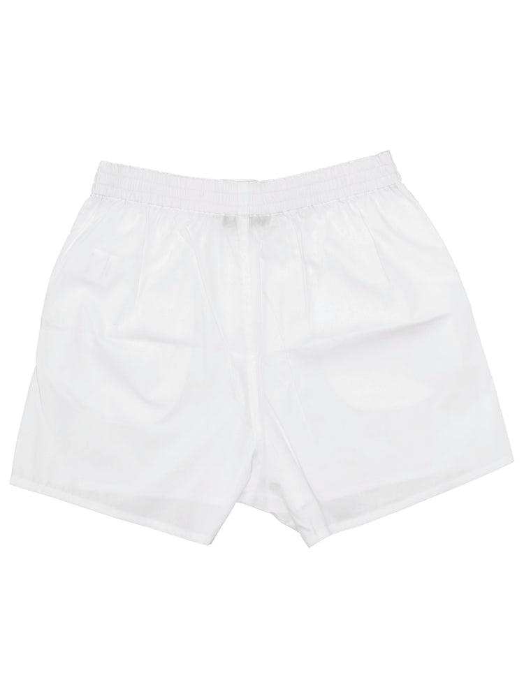 cotton buttoned shorts