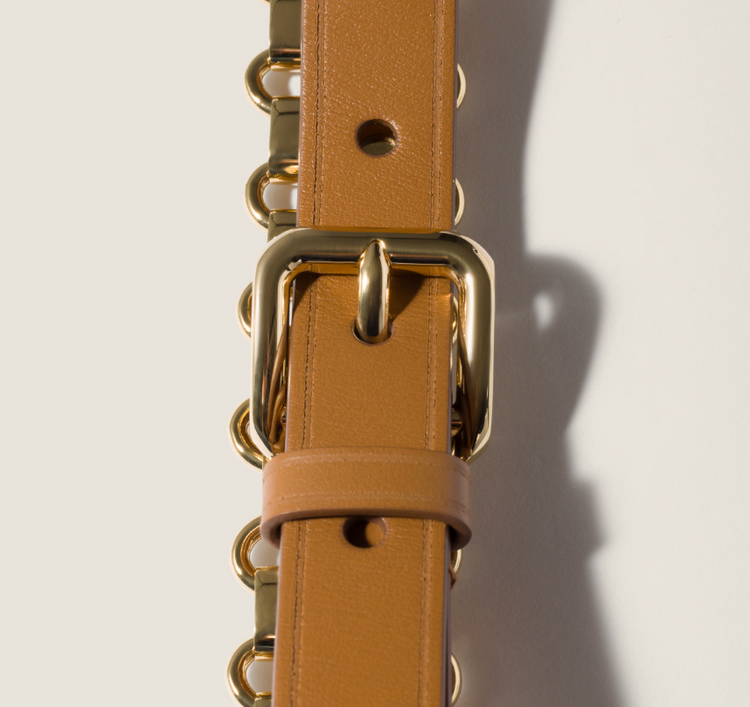CINTURE CITY CALF+METAL