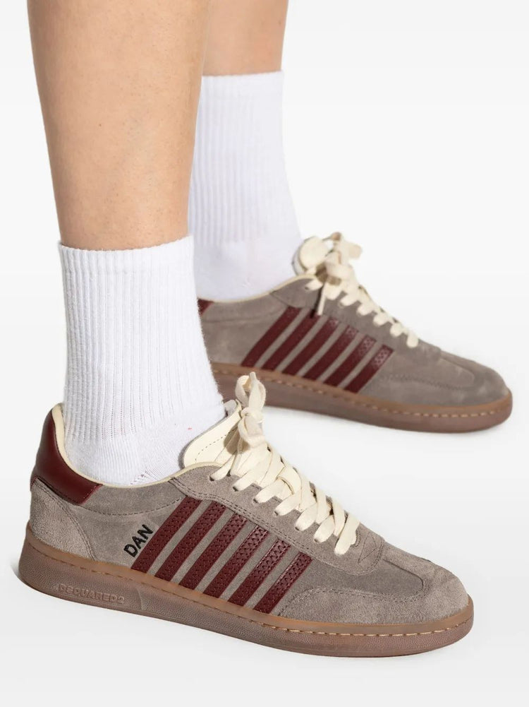 Lace-Up Low Top Sneakers