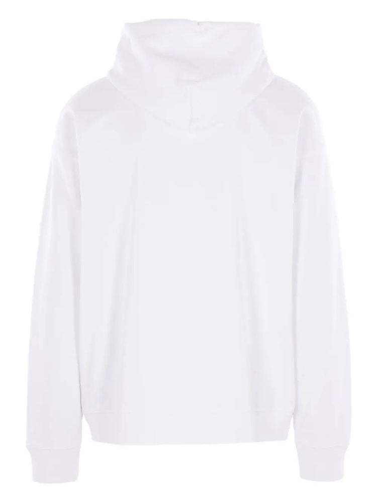 STATEMENT SKATE HOODIE BLACK - WHITE