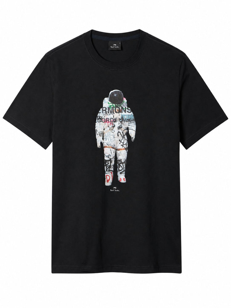 MENS REG FIT T SHIRT ASTRONAUT