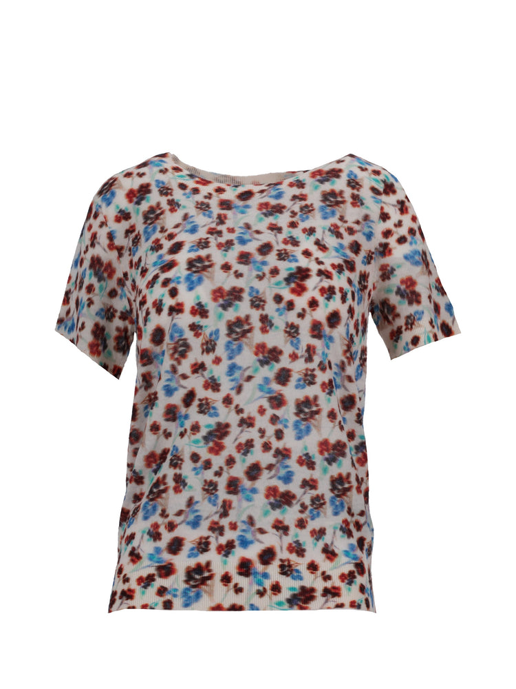 WOMENS KNITTED SS TOP