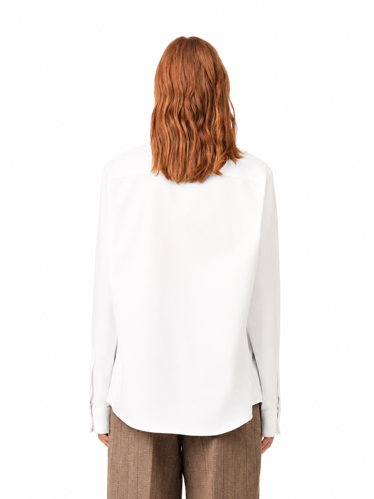 CONTRASTED AMI DE COEUR BUTTON DOWN COLLAR CLASSIC FIT SHIRT