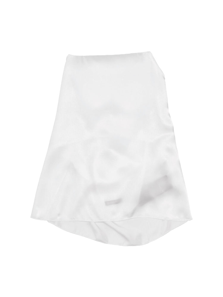 Heda slip open back top satin