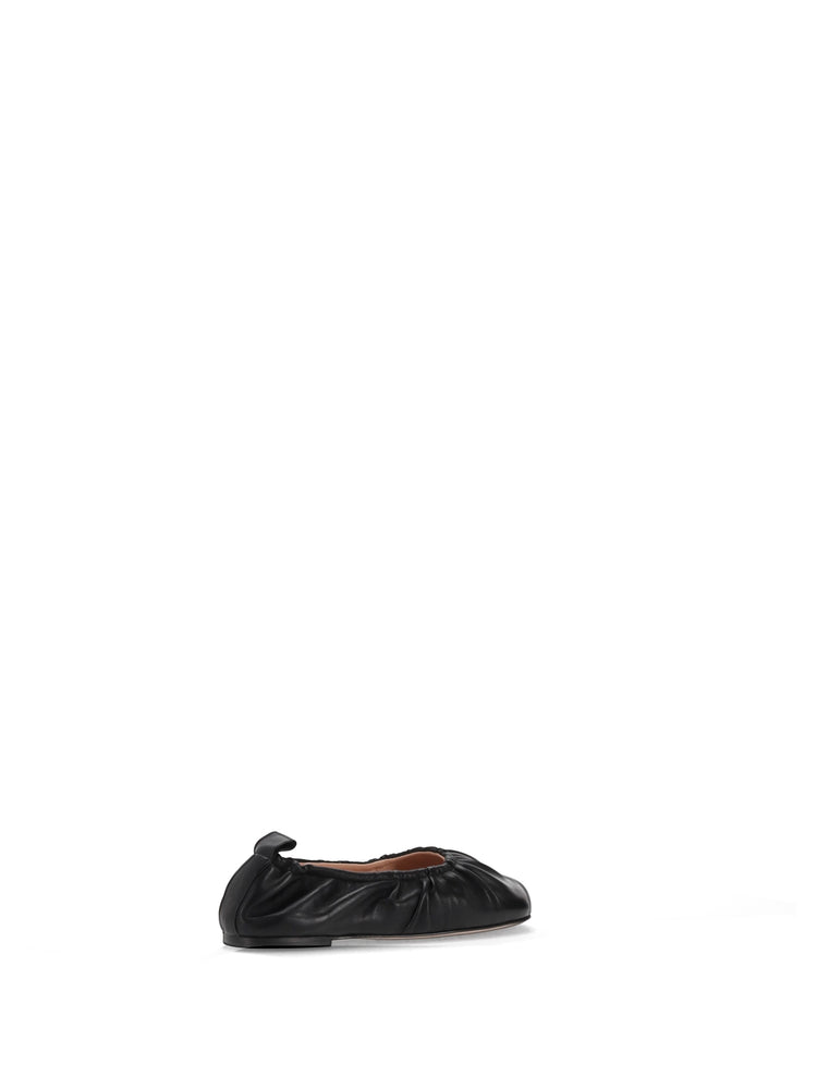 OBLIQUA SOFT BALLERINAS - Calfskin Leather
