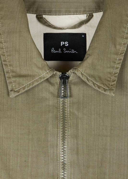 MENS ZIPPED FRONT OVERSHIRT