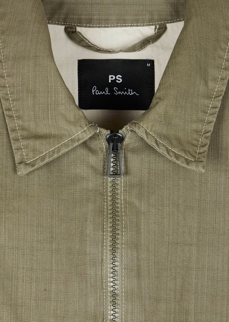 MENS ZIPPED FRONT OVERSHIRT