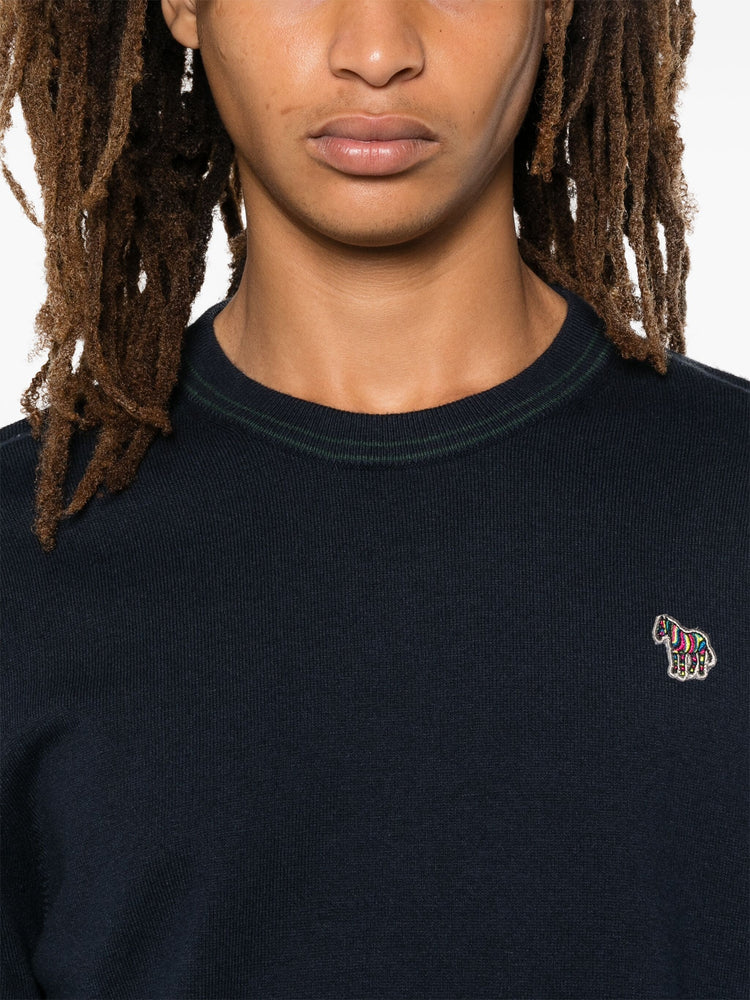 MENS SWEATER CREW NECK ZEB BAD