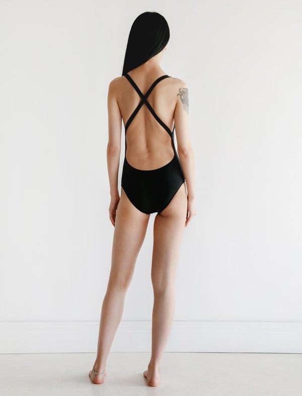 Uno criss-cross back swimsuit