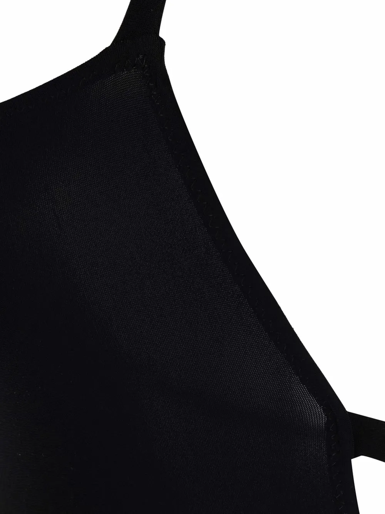 Tre square-neck slip-on one-piece