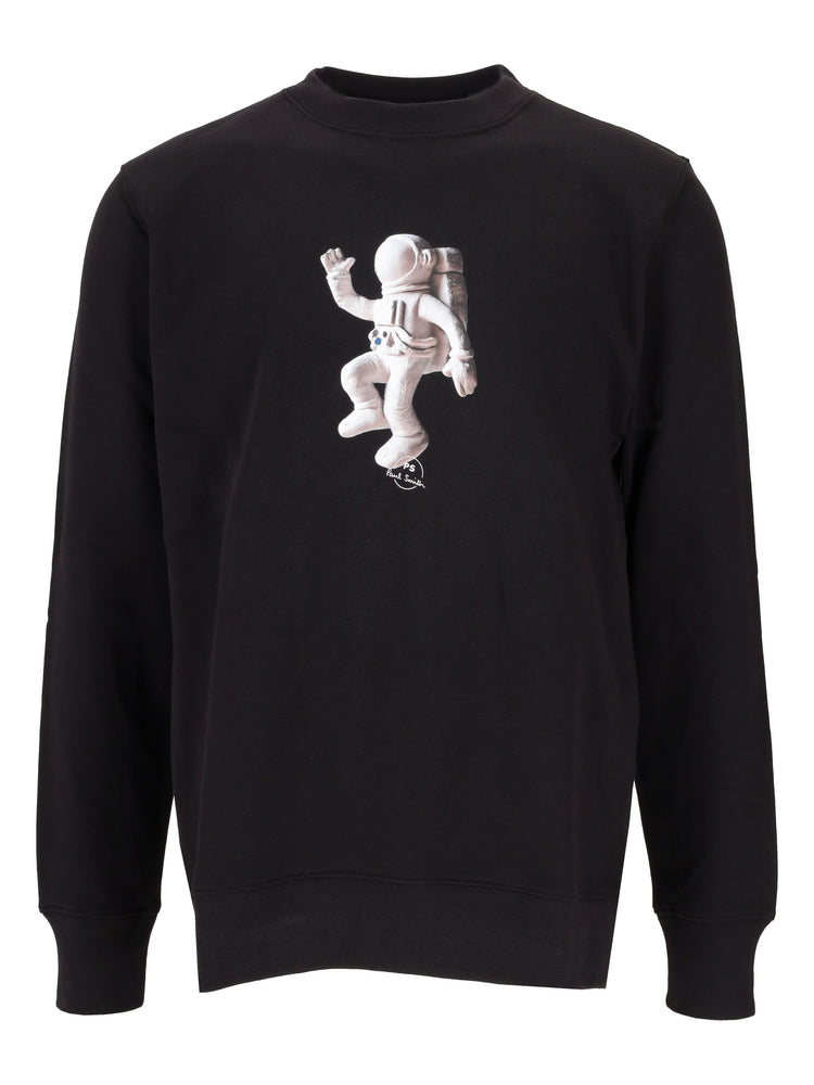 MENS CASUAL FIT SWEATSHIRT ASTRONAUT