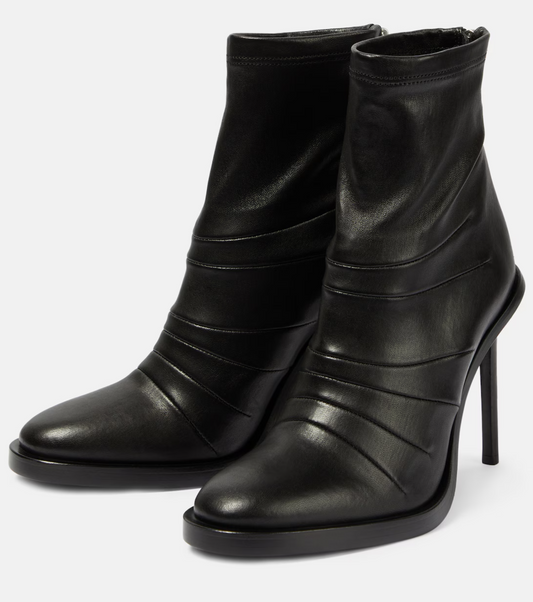 HEDY ANKLE BOOTS NAPPA STRETCH LEATHER