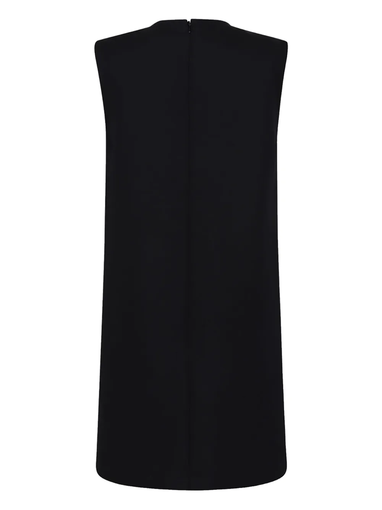 Fiuggi wool canvas sleeveless dress