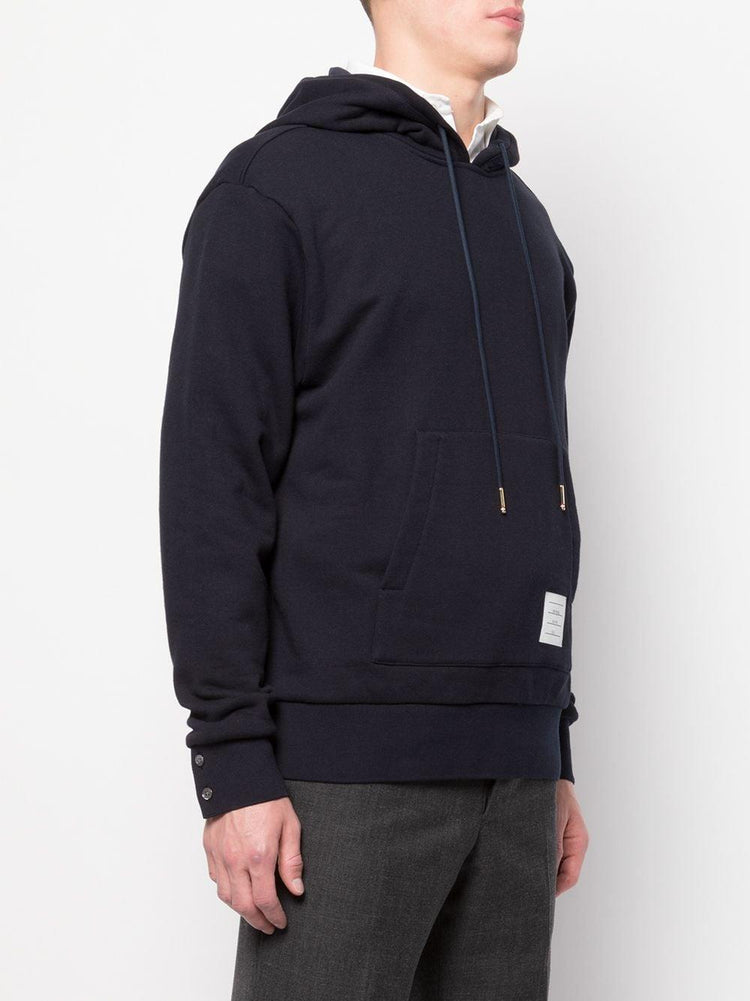 HOODIE PULLOVER W/ CB RWB STRIPE IN CLASSIC LOOPBACK