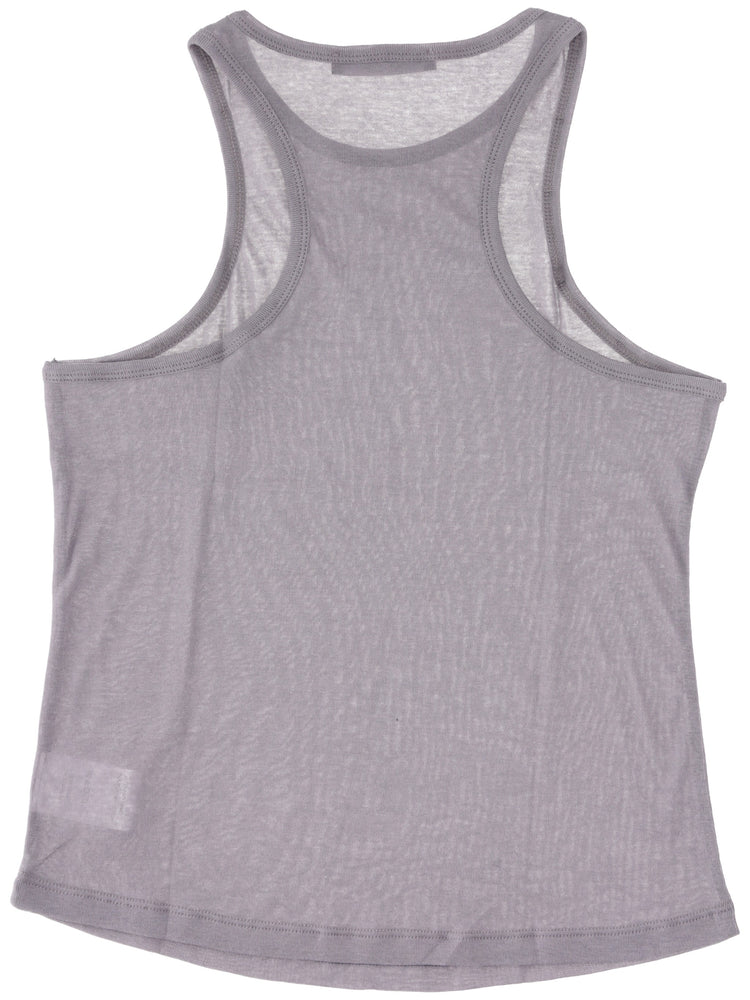 light jersey cotton cropped tank top
