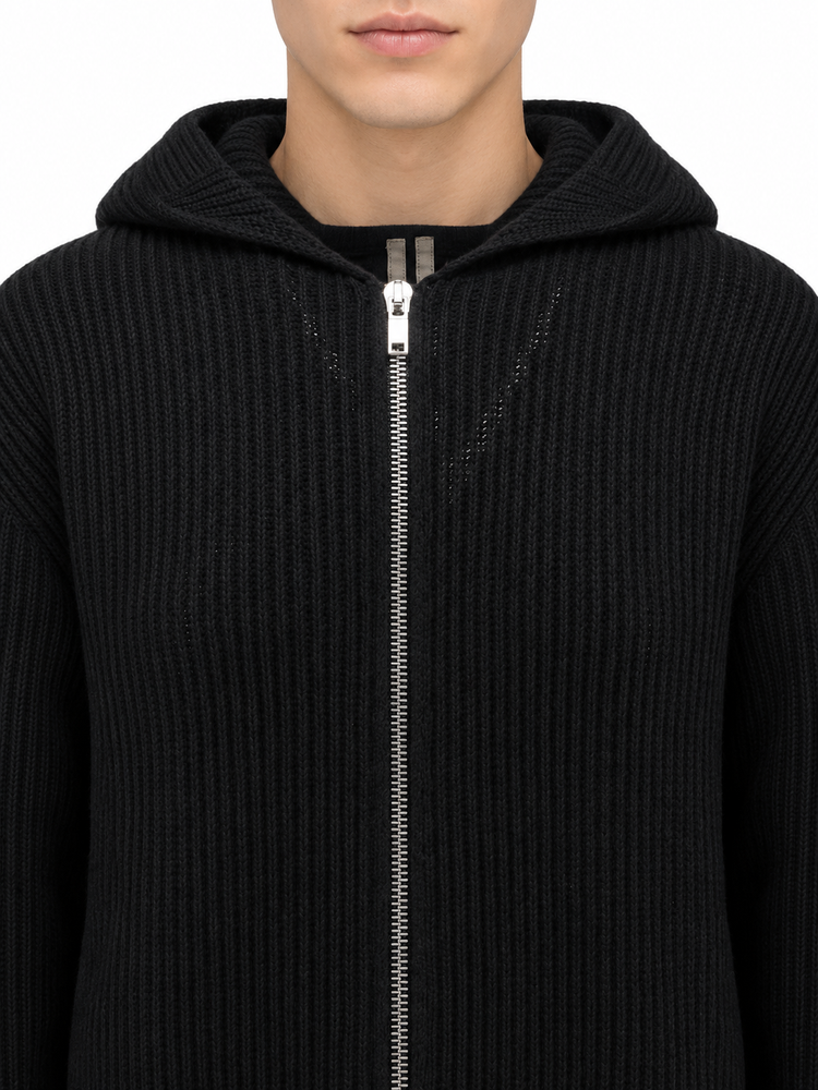 ZIPPED HOODIE