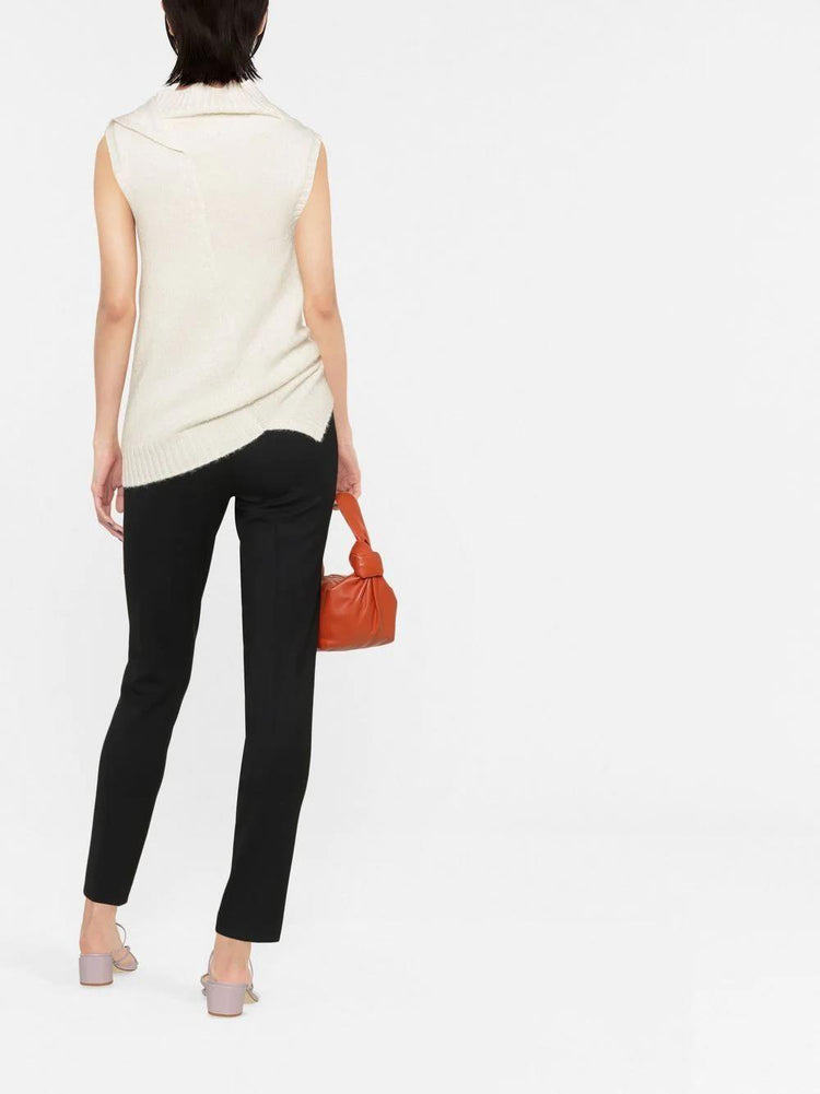 PAROSH tapered leg trousers