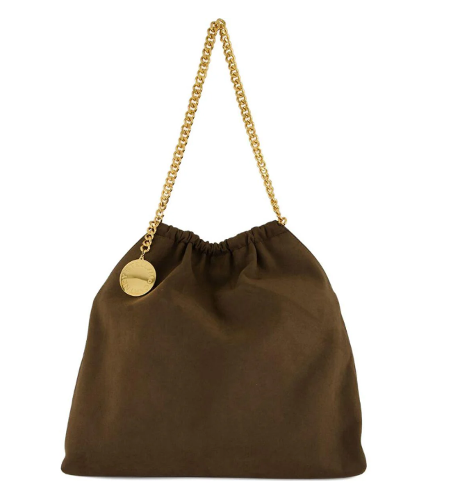 FALABELLA MEDIUM DRAWSTRING ALTER SUEDE