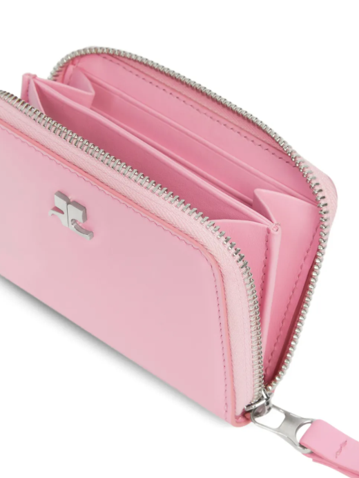 WALLET LEATHER ZIPPED COMPACT
