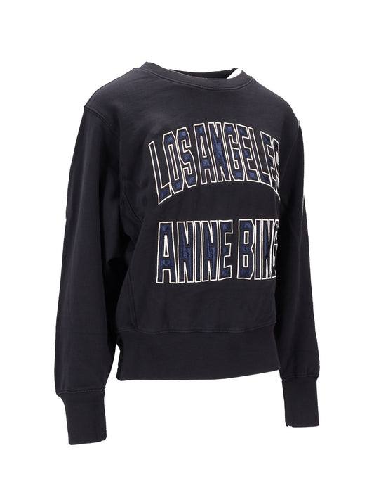 HARRY SHRUNKEN SWEATSHIRT LA - OATMEAL MELANGE