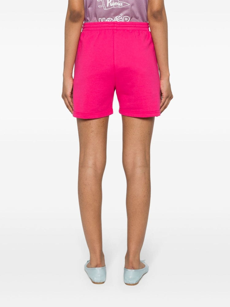 striped jersey shorts