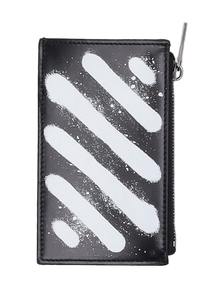 DIAG SPRAY ZIPPED CC BLACK - WHITE