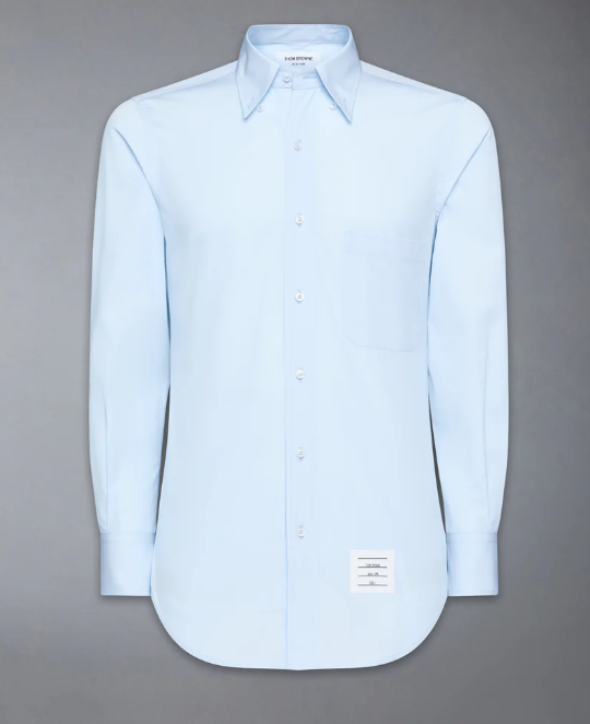 CLASSIC L/S BD PC SHIRT IN SOLID POPLIN
