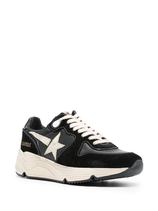 RUNNING SOLE NAPPA UPPER AND HEEL LEATHER STAR