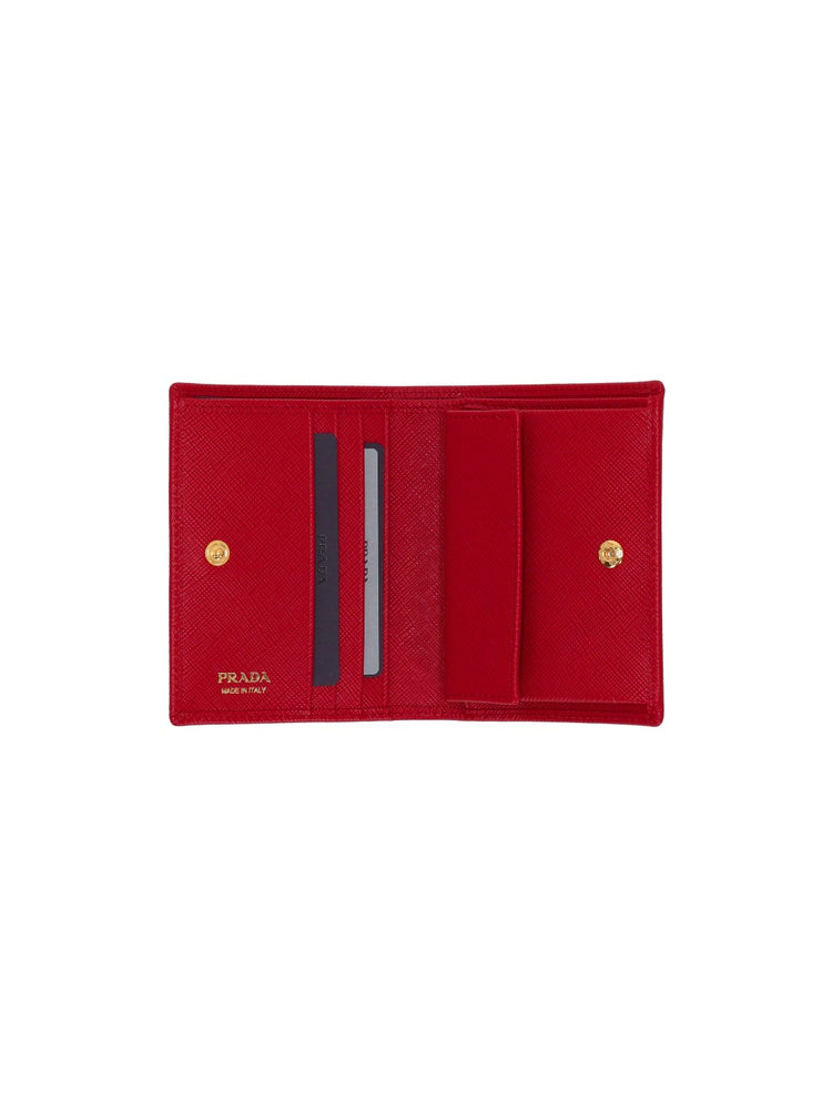 Small Saffiano leather wallet