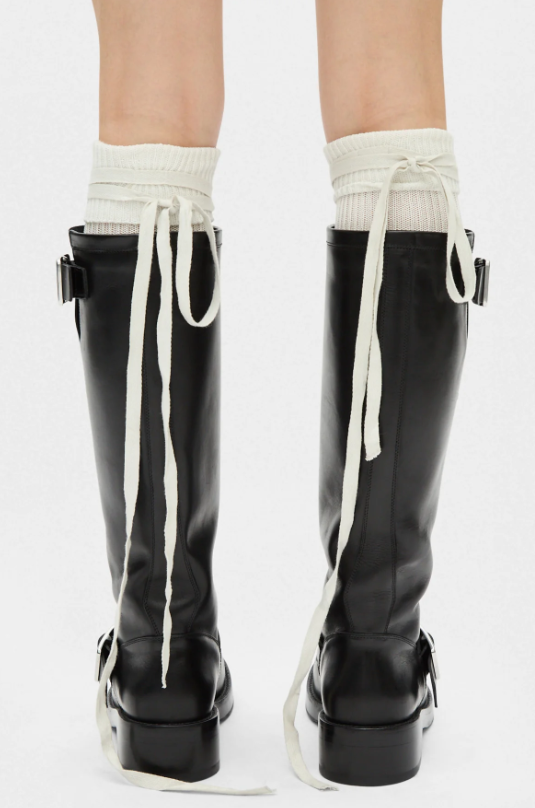 JOST KNEE-HIGH SOCKS WITH RIBBON DETAIL (PAIR) MER