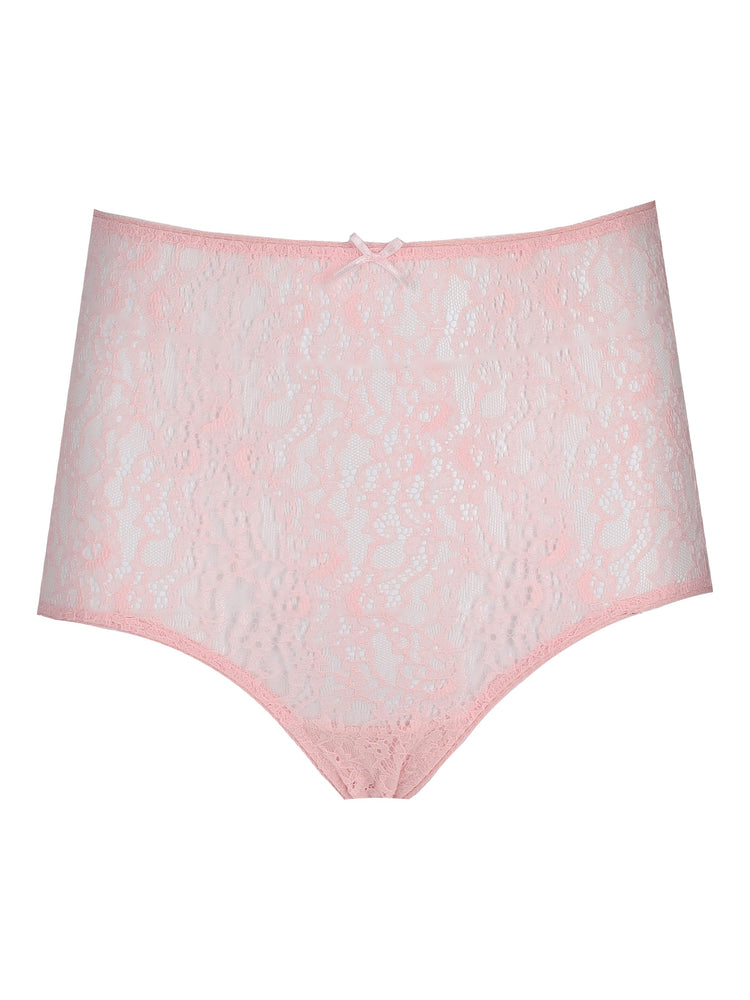 LAURA URBINATI lace culotte baby pink