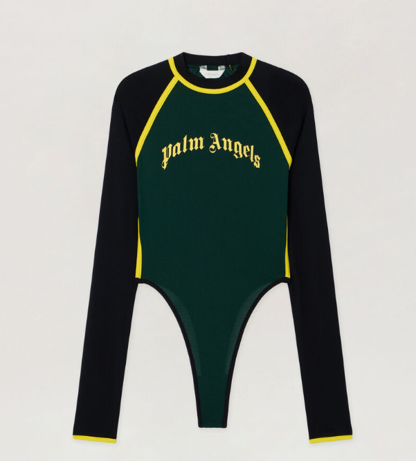 CURVED LOGO FITTED BODY L/S
