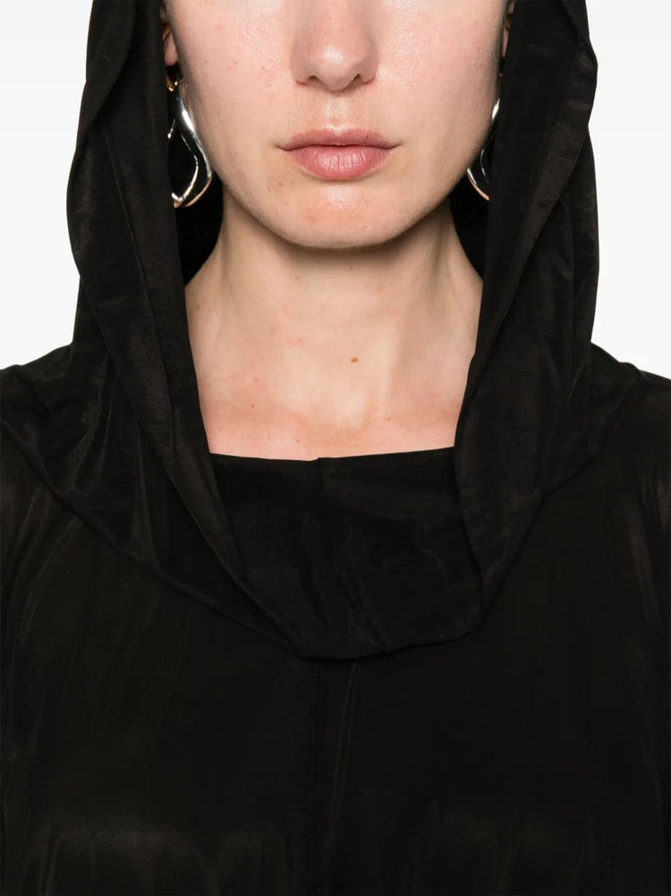 CROPPED HOODED TUNIC