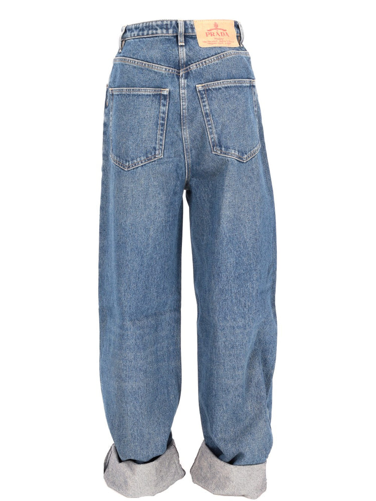 wide-leg jeans