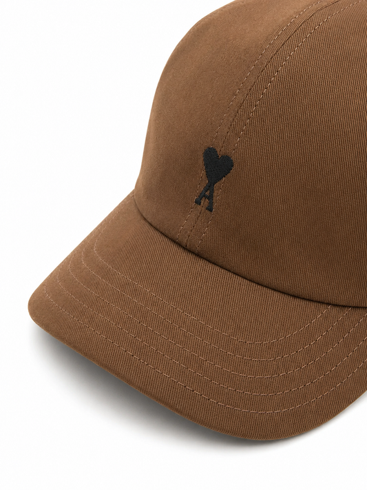 BLACK AMI DE COEUR EMBROIDERY CAP