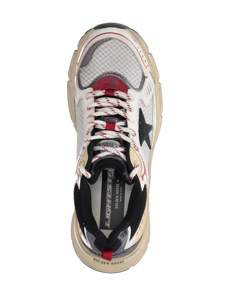 LIGHTSTAR MESH UPPER AND HEEL LEATHER TOE AND SPUR TPU STAR