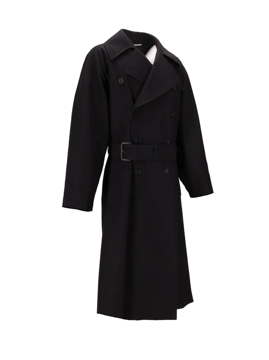 MANTEAU RAGLAN DOUBLE CROISE G