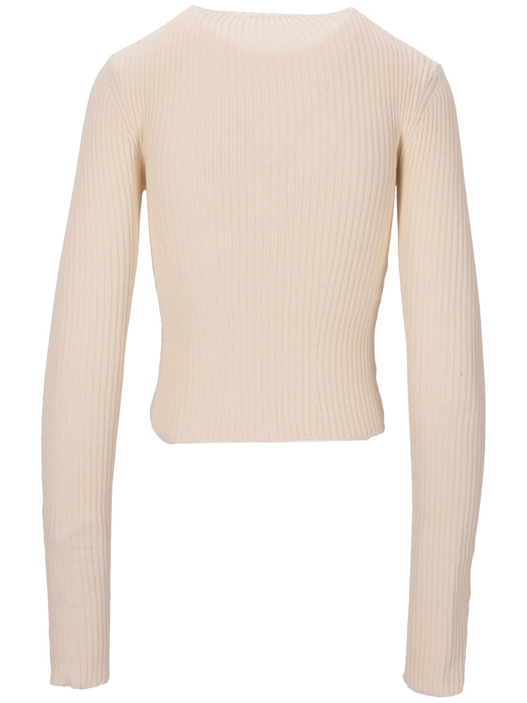 Terna wool zipped cardigan