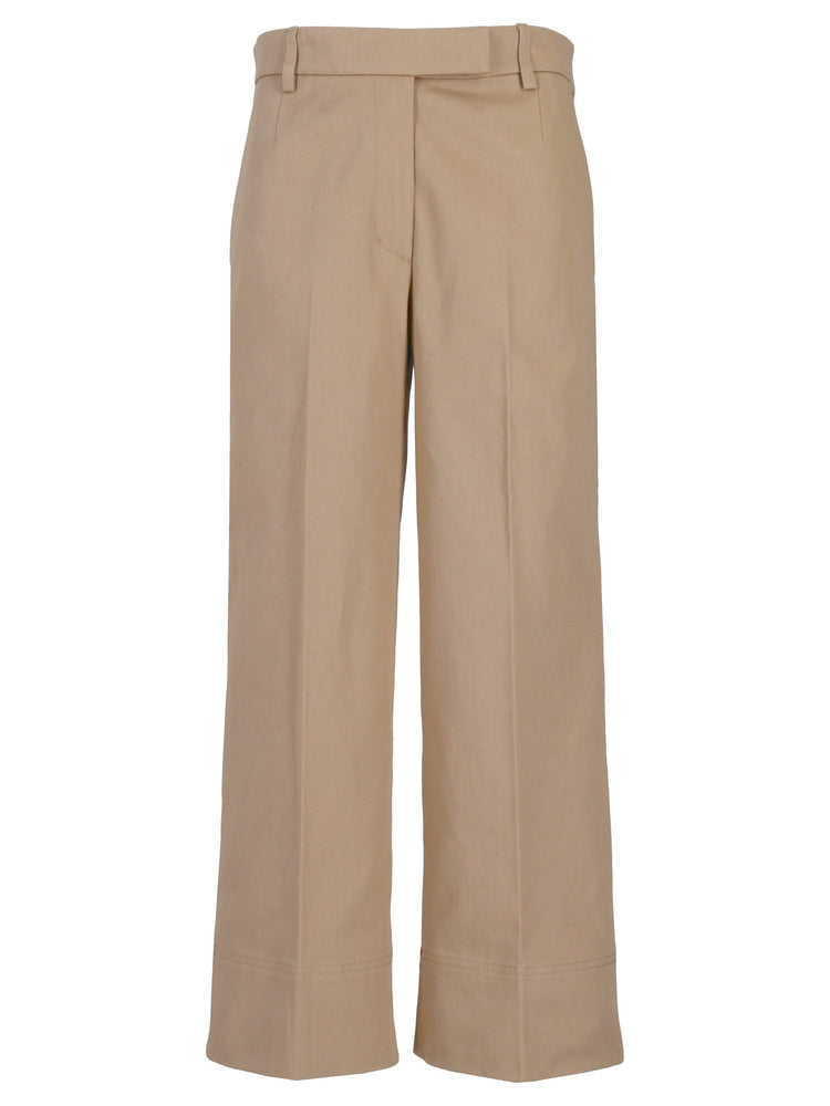 BELTLOOP CHINO IN COTTON GABARDINE