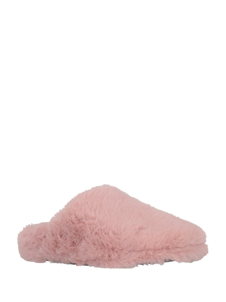 Furry indoor slippers